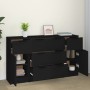 Black Plywood 3-Piece Sideboard Set by vidaXL, Sideboards - Ref: Foro24-3115821, Price: 161,68 €, Discount: %