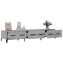 Sonoma gray plywood TV cabinet 150x34.5x30 cm by vidaXL, TV Furniture - Ref: Foro24-817511, Price: 73,99 €, Discount: %