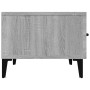 Sonoma gray plywood TV cabinet 150x34.5x30 cm by vidaXL, TV Furniture - Ref: Foro24-817511, Price: 73,99 €, Discount: %