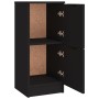 Aparadores 3 piezas madera contrachapada negro de vidaXL, Aparadores - Ref: Foro24-3115845, Precio: 126,42 €, Descuento: %