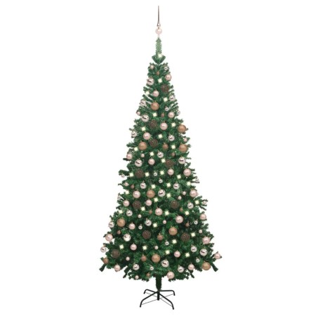 Artificial Christmas tree with lights and balls green 240 cm by vidaXL, Christmas trees - Ref: Foro24-3077577, Price: 117,96 ...