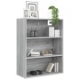 Sonoma gray wall hanging cabinet 69.5x32.5x90 cm by vidaXL, Sideboards - Ref: Foro24-817400, Price: 62,54 €, Discount: %