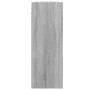 Sonoma gray wall hanging cabinet 69.5x32.5x90 cm by vidaXL, Sideboards - Ref: Foro24-817400, Price: 62,54 €, Discount: %