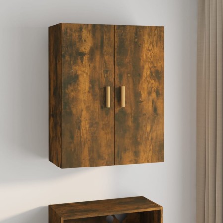 Armario colgante de pared roble ahumado 69,5x34x90 cm de vidaXL, Aparadores - Ref: Foro24-817381, Precio: 71,99 €, Descuento: %