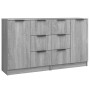 Sideboards 2 Stk. Sonoma graues Sperrholz 60x30x70 cm von vidaXL, Sideboards - Ref: Foro24-3115794, Preis: 155,50 €, Rabatt: %