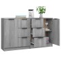 Sideboards 2 Stk. Sonoma graues Sperrholz 60x30x70 cm von vidaXL, Sideboards - Ref: Foro24-3115794, Preis: 155,50 €, Rabatt: %