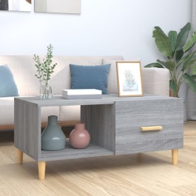 Sonoma grau Holzwerkstoff Couchtisch 89,5x50x40 cm von vidaXL, Couchtisch - Ref: Foro24-817514, Preis: 58,99 €, Rabatt: %