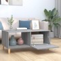 Engineered wood Sonoma gray coffee table 89.5x50x40 cm by vidaXL, Coffee table - Ref: Foro24-817514, Price: 58,59 €, Discount: %