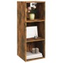 Wandschrank aus Holzwerkstoff, geräucherte Eiche, 34,5 x 32,5 x 90 cm von vidaXL, Regale und Regale - Ref: Foro24-817456, Pre...