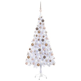 Artificial Christmas tree with lights and balls 620 branches 180 cm by vidaXL, Christmas trees - Ref: Foro24-3077580, Price: ...