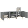 TV stand made of gray Sonoma plywood, measuring 150x30x50 cm. by vidaXL, TV Furniture - Ref: Foro24-817502, Price: 66,94 €, D...