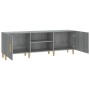 TV stand made of gray Sonoma plywood, measuring 150x30x50 cm. by vidaXL, TV Furniture - Ref: Foro24-817502, Price: 66,94 €, D...