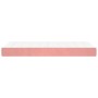 Pink velvet pocket spring mattress 100x200x20 cm by vidaXL, Mattresses - Ref: Foro24-347753, Price: 144,99 €, Discount: %