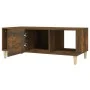 Smoked oak plywood coffee table 102x50x40 cm by vidaXL, Coffee table - Ref: Foro24-817525, Price: 54,12 €, Discount: %
