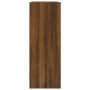 Armario colgante de pared marrón roble 69,5x32,5x90 cm de vidaXL, Aparadores - Ref: Foro24-817401, Precio: 62,54 €, Descuento: %