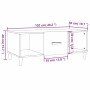 Couchtisch aus geräuchertem Eichensperrholz, 102 x 50 x 40 cm von vidaXL, Couchtisch - Ref: Foro24-817525, Preis: 59,45 €, Ra...