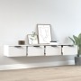 Wall cabinets 2 units white plywood 68x30x20 cm by vidaXL, Shelves and shelves - Ref: Foro24-3115892, Price: 107,79 €, Discou...