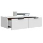 Wall cabinets 2 units white plywood 68x30x20 cm by vidaXL, Shelves and shelves - Ref: Foro24-3115892, Price: 107,79 €, Discou...