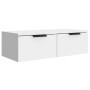 Wall cabinets 2 units white plywood 68x30x20 cm by vidaXL, Shelves and shelves - Ref: Foro24-3115892, Price: 107,79 €, Discou...