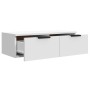 Wall cabinets 2 units white plywood 68x30x20 cm by vidaXL, Shelves and shelves - Ref: Foro24-3115892, Price: 107,79 €, Discou...