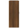 Oak brown wall hanging cabinet 69.5x32.5x90 cm by vidaXL, Sideboards - Ref: Foro24-817398, Price: 68,37 €, Discount: %