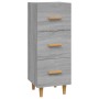 Aparador madera de ingeniería gris Sonoma 34,5x34x90 cm de vidaXL, Aparadores - Ref: Foro24-817409, Precio: 45,30 €, Descuent...