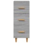 Aparador madera de ingeniería gris Sonoma 34,5x34x90 cm de vidaXL, Aparadores - Ref: Foro24-817409, Precio: 45,30 €, Descuent...