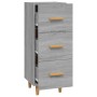 Aparador madera de ingeniería gris Sonoma 34,5x34x90 cm de vidaXL, Aparadores - Ref: Foro24-817409, Precio: 45,30 €, Descuent...