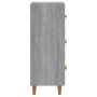 Aparador madera de ingeniería gris Sonoma 34,5x34x90 cm de vidaXL, Aparadores - Ref: Foro24-817409, Precio: 45,30 €, Descuent...