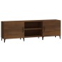 Mueble de TV madera de ingeniería roble marrón 150x30x50 cm de vidaXL, Muebles TV - Ref: Foro24-817506, Precio: 95,99 €, Desc...