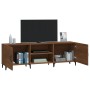 Mueble de TV madera de ingeniería roble marrón 150x30x50 cm de vidaXL, Muebles TV - Ref: Foro24-817506, Precio: 95,99 €, Desc...