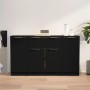 Sideboards 3 pieces plywood black by vidaXL, Sideboards - Ref: Foro24-3115829, Price: 143,99 €, Discount: %