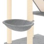 Árbol rascador para gatos suelo a techo gris claro 277-303 cm de vidaXL, Mobiliario para gatos - Ref: Foro24-171613, Precio: ...