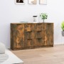 Sideboards 2 units smoked oak plywood 60x30x70 cm by vidaXL, Sideboards - Ref: Foro24-3115793, Price: 146,33 €, Discount: %