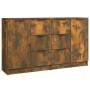 Aparadores 2 uds madera contrachapada roble ahumado 60x30x70 cm de vidaXL, Aparadores - Ref: Foro24-3115793, Precio: 146,33 €...