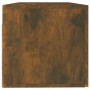 Smoked oak plywood wall cabinet 100x36.5x35 cm by vidaXL, Lockers and storage cabinets - Ref: Foro24-817612, Price: 51,46 €, ...