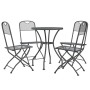 Garten-Ess-Set 5-tlg. Streckmetallgewebe anthrazit von vidaXL, Gartensets - Ref: Foro24-3084708, Preis: 206,96 €, Rabatt: %