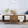 Brown oak plywood coffee table 102x50x40 cm by vidaXL, Coffee table - Ref: Foro24-817527, Price: 61,08 €, Discount: %