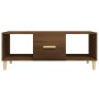 Brown oak plywood coffee table 102x50x40 cm by vidaXL, Coffee table - Ref: Foro24-817527, Price: 61,08 €, Discount: %