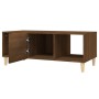 Brown oak plywood coffee table 102x50x40 cm by vidaXL, Coffee table - Ref: Foro24-817527, Price: 61,08 €, Discount: %