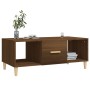 Brown oak plywood coffee table 102x50x40 cm by vidaXL, Coffee table - Ref: Foro24-817527, Price: 61,08 €, Discount: %