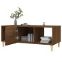 Brown oak plywood coffee table 102x50x40 cm by vidaXL, Coffee table - Ref: Foro24-817527, Price: 61,08 €, Discount: %