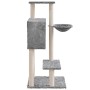 Cat scratching post with light gray sisal posts 108.5 cm by vidaXL, Cat furniture - Ref: Foro24-171598, Price: 47,84 €, Disco...