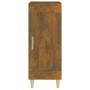 Aparador madera de ingeniería roble ahumado 34,5x34x90 cm de vidaXL, Aparadores - Ref: Foro24-817432, Precio: 44,95 €, Descue...