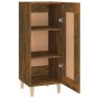 Aparador madera de ingeniería roble ahumado 34,5x34x90 cm de vidaXL, Aparadores - Ref: Foro24-817432, Precio: 44,95 €, Descue...