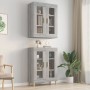 Sonoma gray hanging wall cabinet 69.5x34x90 cm by vidaXL, Sideboards - Ref: Foro24-817388, Price: 82,75 €, Discount: %