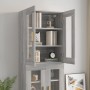 Sonoma gray hanging wall cabinet 69.5x34x90 cm by vidaXL, Sideboards - Ref: Foro24-817388, Price: 82,75 €, Discount: %