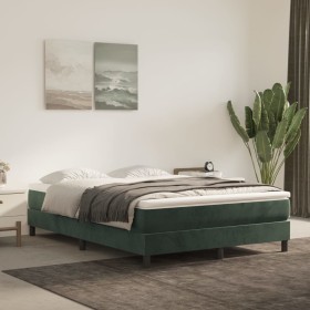 Dark green velvet pocket spring mattress 140x190x20 cm by vidaXL, Mattresses - Ref: Foro24-347791, Price: 193,75 €, Discount: %