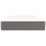 Gray synthetic leather pocket spring mattress 80x200x20 cm by vidaXL, Mattresses - Ref: Foro24-347686, Price: 143,92 €, Disco...