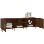 Mueble de TV madera contrachapada marrón roble 150x30x50 cm de vidaXL, Muebles TV - Ref: Foro24-817503, Precio: 83,21 €, Desc...